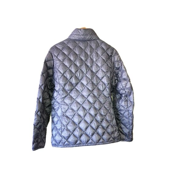 32 Degrees Heat Puffer Jacket Women's Size L Silver Ultra Lightweight Packable - Picture 2 of 5